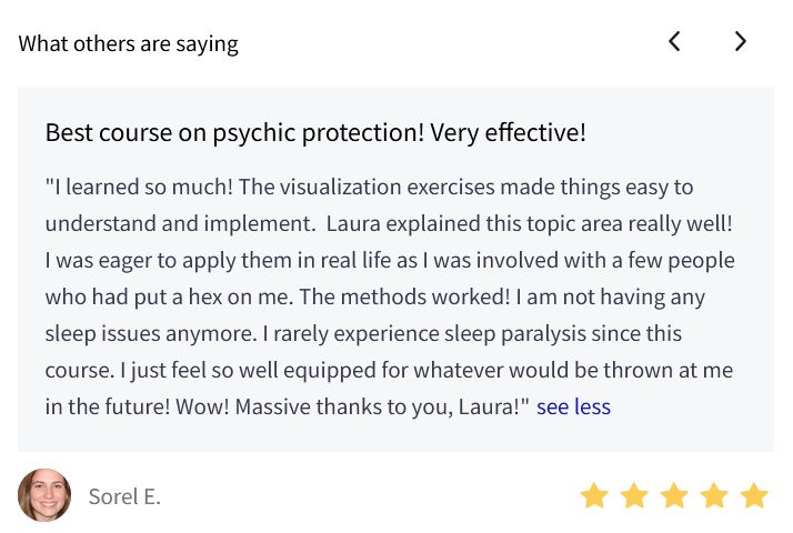 Learn psychic protection